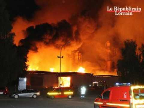 Incendie de l'usine Depalor à Phalsbourg : "un brasier visible à 10 km"