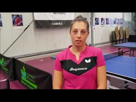 Pauline Chasselin ( Metz TT) : "objectif quarts de finale"