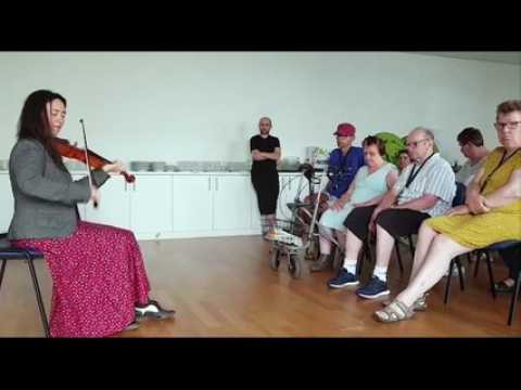 Perrine Bourel, violon du ventre et du cœur