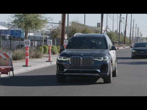 BMW X7 ZeroG Lounger Driving Video
