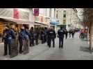 Nancy : les forces de l'ordre encerclent la place du marché