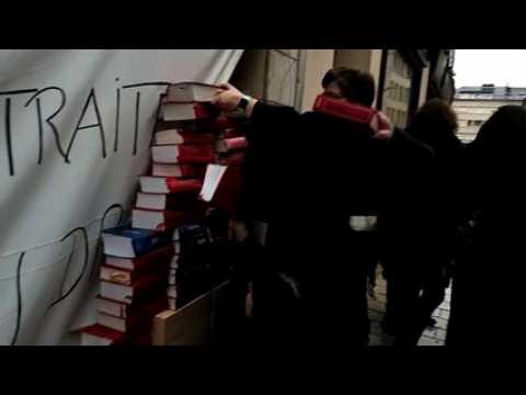 Thionville : Manifestation des avocats