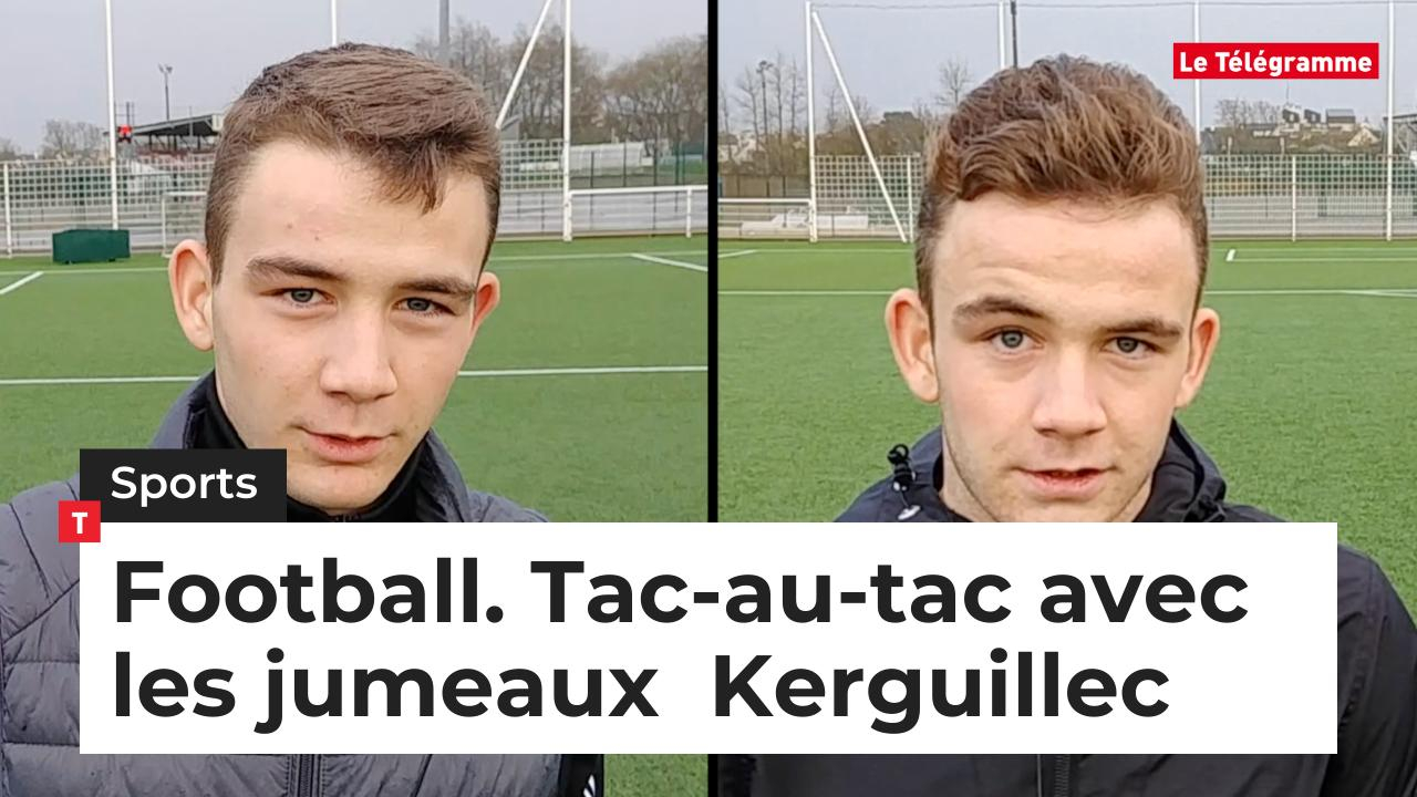 Football  Tac-au-tac avec les jumeaux  Kerguillec (Le Télégramme)