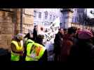 Besançon : Blocage du lycée Pasteur par l'intersyndicale contre la réforme des retraites