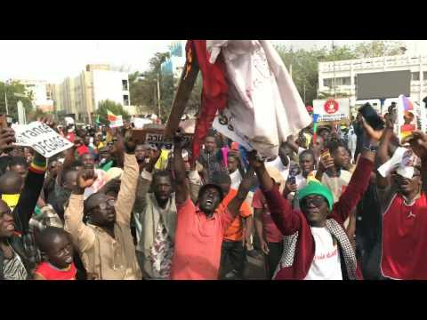 Protest against French military presence in Mali