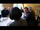 Medef president arrives for fresh talks with French govt. over pension reform standoff