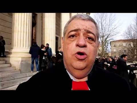 Les avocats stéphanois en grève et en colère