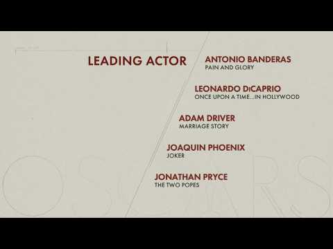 Oscar best actor nominees announced