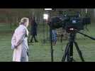 Scene outside Sandringham estate as Queen gathers royals for 'crisis meeting' with Prince Harry - Label : AFPTV - First images - Category : News