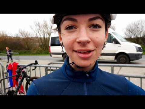 Margot Marasco au pied du podium