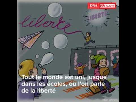 Attaque de Charlie Hebdo: l'émotion dans les rues de Strasbourg, il y a cinq ans
