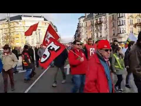 300 personnes manifestent à Belfort