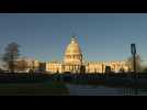 Images of US Capitol ahead of Senate impeachment trial