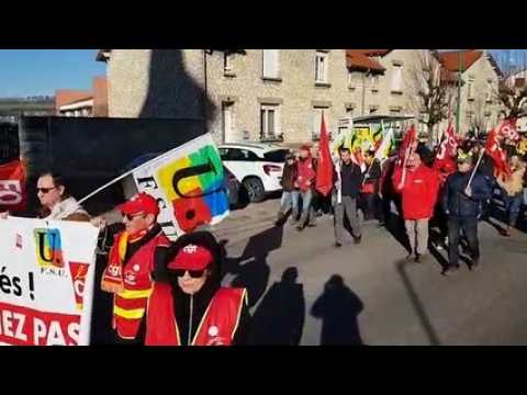 Verdun :  nouvelle manifestation contre la réforme des retraites