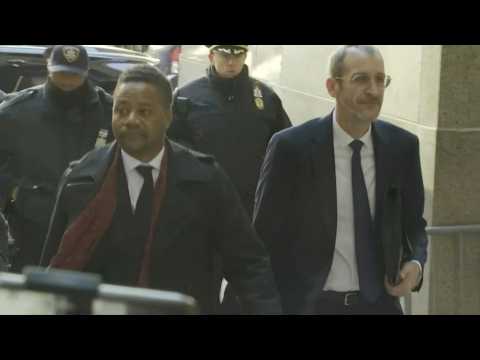 Actor Cuba Gooding Jr, accused of groping, arrives at court