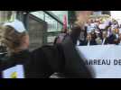 Bordeaux lawyers sing pop hit parody to protest pension reform - Label : AFPTV - First images - Category : News