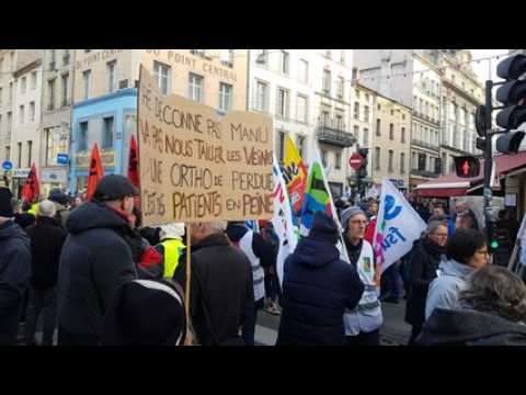 Nancy : la manifestation contre la réforme des retraites se tend