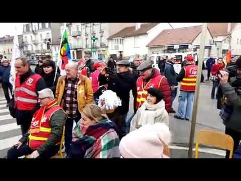 Réforme des retraites : 80 manifestants à Verdun