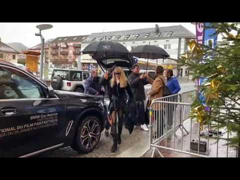 Le jury du festival de Gérardmer arrive au Grand Hôtel
