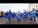 Besançon : une flashmob pour lancer la manifestation