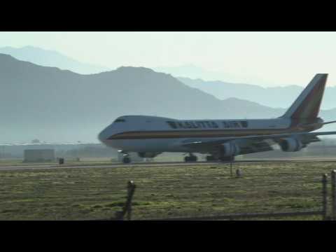 US evacuation flight from China's coronavirus zone lands in California