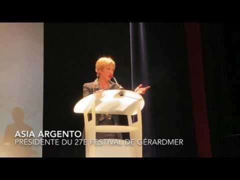Le discours d’ouverture du festival de Gérardmer par la présidente Asia Argento