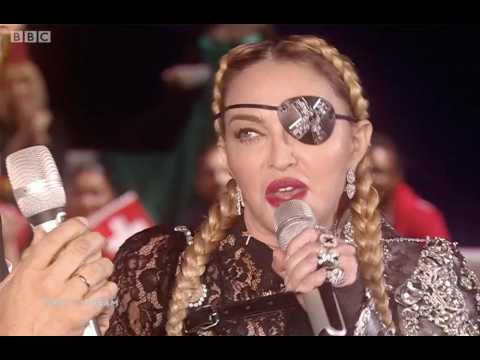 Madonna returns to stage