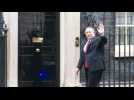 Pompeo arrives at 10 Downing Street - Label : AFPTV - First images - Category : News