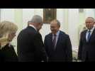Putin meets with Netanyahu in Moscow - Label : AFPTV - First images - Category : News