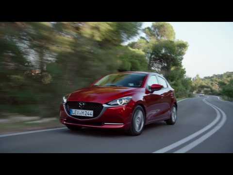 2020 Mazda 2 in Soul Red Crystal Driving Video
