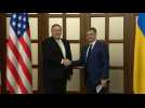 US State secretary Mike Pompeo meets with Ukrainian Foreign Minister Prystaiko