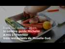 Les Trois restaurant récompensés par le Michelin en Moselle-Sud