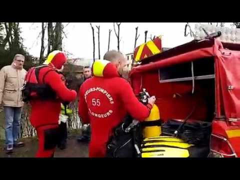 Bar-le-Duc : la voiture tombée dans l’Ornain le 8 décembre sortie de l’eau