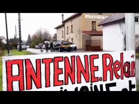Ils disent non à l'antenne Free de Vaux