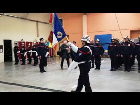 Sarrebourg : Grégory Wneck officiellement à la tête des pompiers