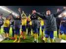 FC Sochaux : quand les "Jaune et Bleu" font  la fête avec leurs fans