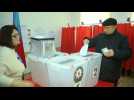 Polls open in Azerbaijan for parliamentary elections - Label : AFPTV - First images - Category : News