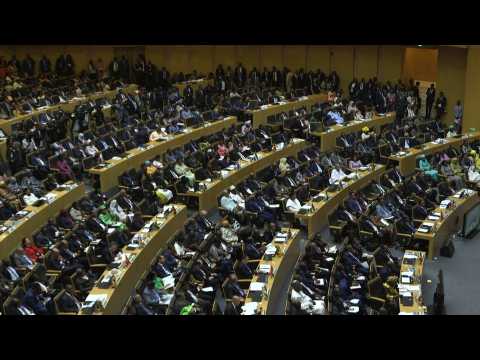 Images of the opening ceremony of the 33rd AU Summit