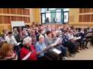 200 choristes du projet Mademoiselle Moselle répètent à la maison de l'orchestre de Metz