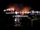 Incendie chez Schilliger Bois