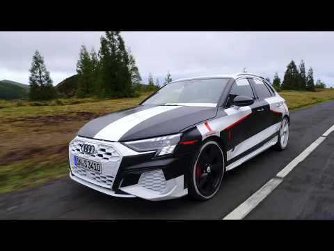 The new Audi A3 Sportback Covered Driving Video