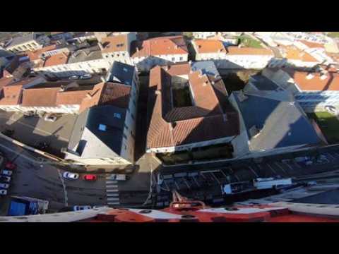 Démontage vertigineux à la cathédrale de Verdun