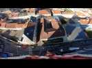 Démontage vertigineux à la cathédrale de Verdun