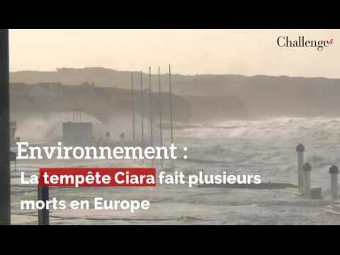 Environnement: La tempête Ciara fait plusieurs morts en Europe