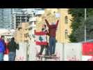 Lebanese protest ahead of confidence vote on new government - Label : AFPTV - First images - Category : News