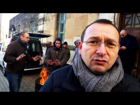 Bar-le-Duc : les surveillants de la maison d'arrêt manifestent