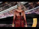 Jane Fonda recycles dress for Oscars