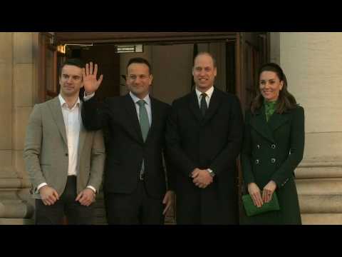 Duke and Duchess of Cambridge meet Irish Prime Minister Varadkar