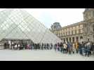 Louvre museum in Paris reopens after staff end coronavirus protest