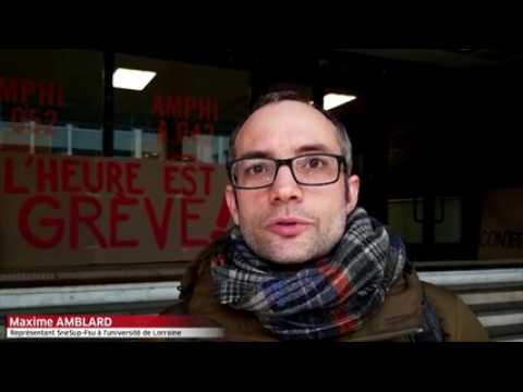 Témoignage de Maxime Amblard représentant SneSup-Fsu à l'université de Lorraine